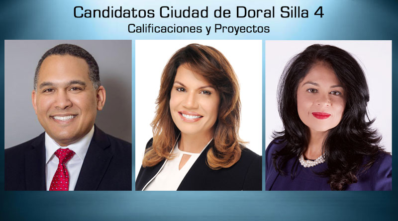 Candidatos Ciudad de Doral Silla 4