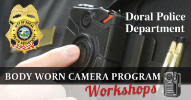 Doral Police Deploys Body Worn Camera Program. Doral Police Deploys Body Worn Camera Program.