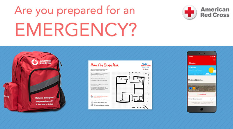 La Cruz Roja Americana anima a todos a prepararse para la próxima emergencia