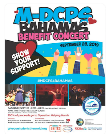Support Dorians victims in Bahamas Benefit Concert on September 28