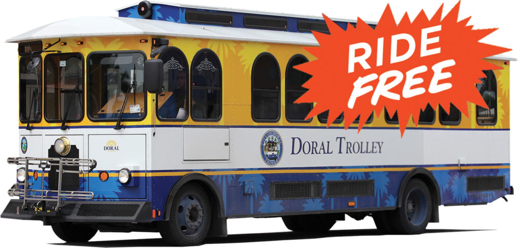 Doral Trolley Service Will be expanded Starting February 3, 2020