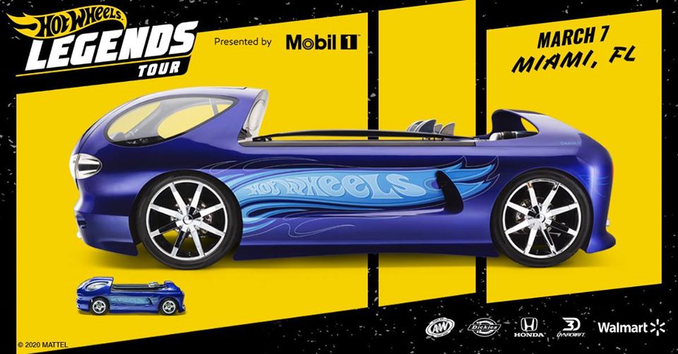 The Hot Wheels Legends Tour Kicks Off in Miami