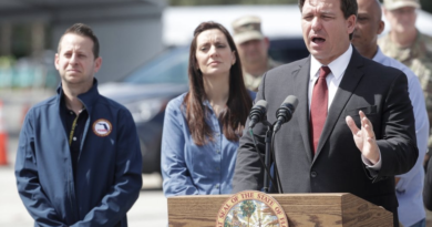 Governor Ron DeSantis says people should stay home until mid-May