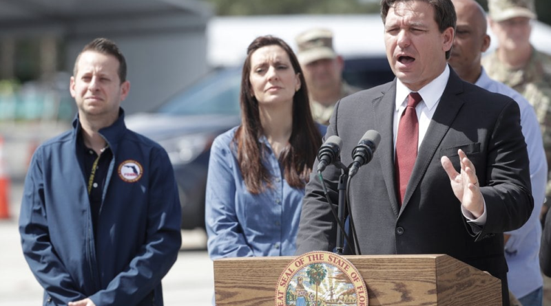 Governor Ron DeSantis says people should stay home until mid-May