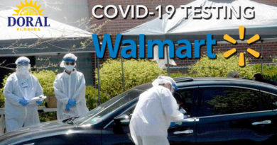 First COVID-19 testing site in Doral opens at Walmart