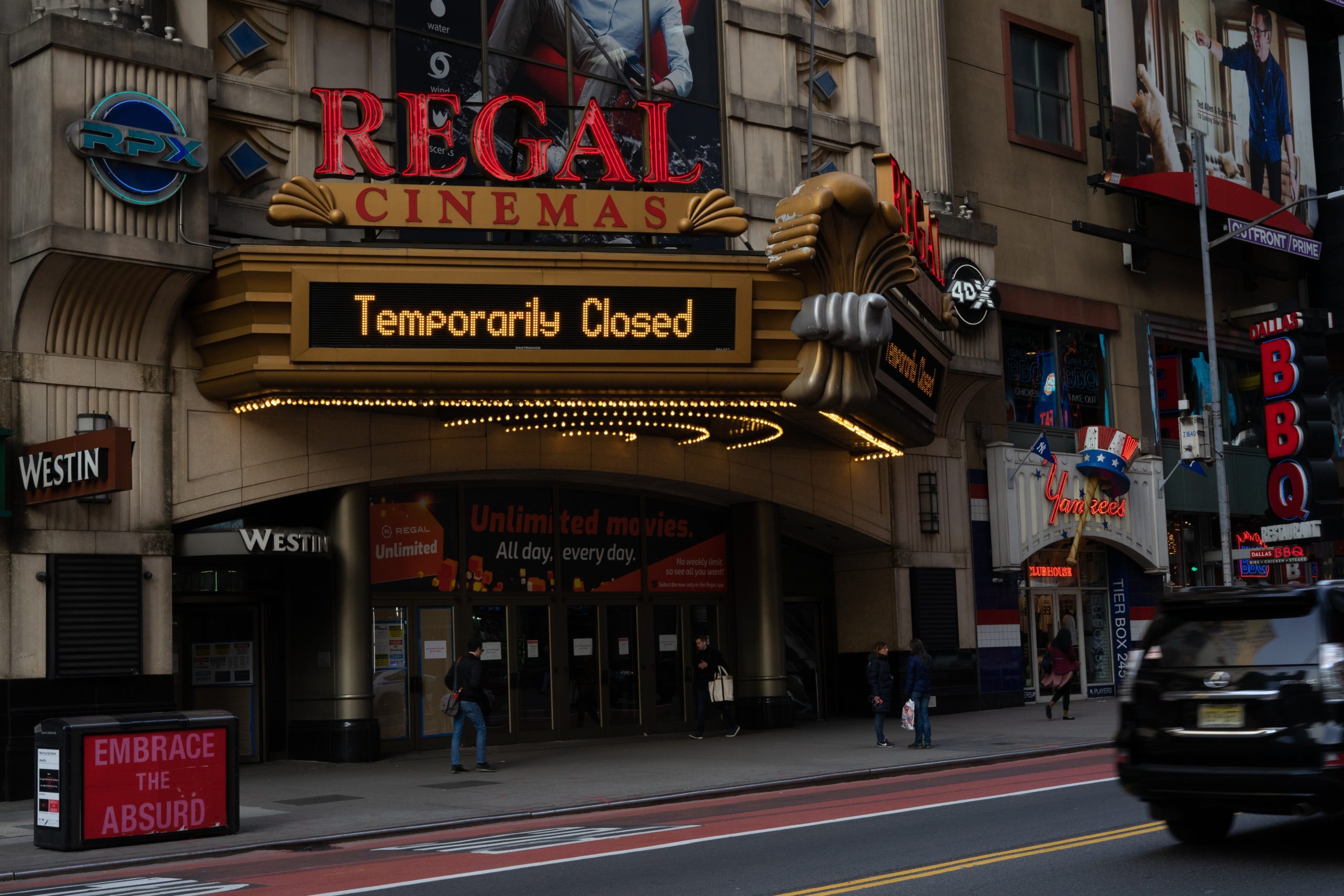 Regal Cinemas temporarily close four locations in MiamiDade