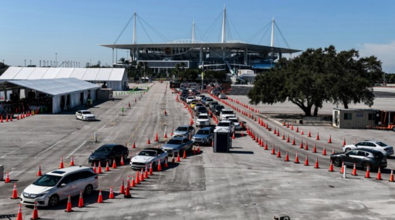 Hard Rock Stadium testing site will now become a vaccination site