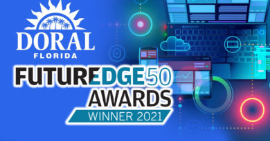 City of Doral is a FutureEdge 50 Award Recipient City of Doral is a FutureEdge 50 Award Recipient