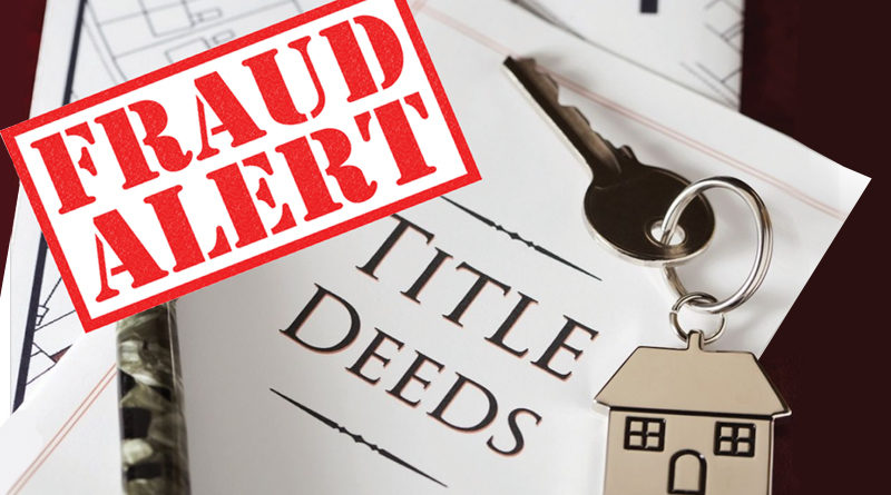 Evite fraudes en el titulo de propiedad de su casa