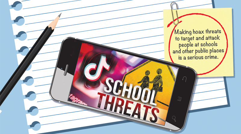 School threats are not child’s play.