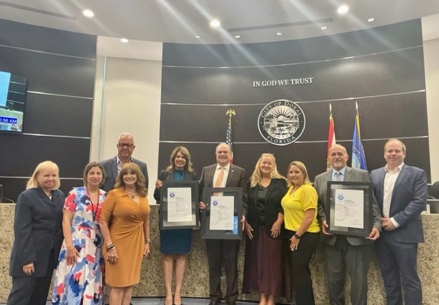 City of Doral Receives WCCD’s Triple Certification on Data