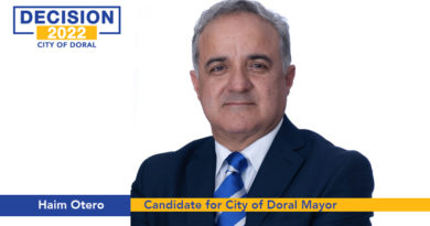 Haim Otero – Candidate for City Of Doral Mayor