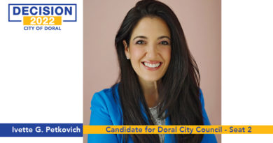 Ivette González Petkovich – Candidate for Doral City Council, Seat 2