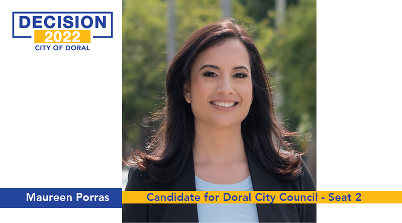 Maureen Porras – Candidate for Doral City Council, Seat 2