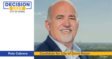 Pete Cabrera – Candidate for City of Doral Mayor