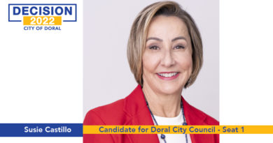 Susie Castillo – Candidate for Doral City Council, Seat 1