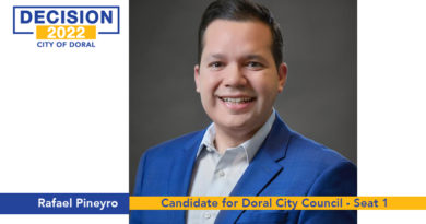 Rafael Pineyro – Candidate for Doral City Council, Seat 1