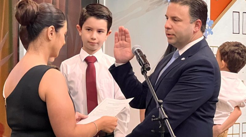 Danny Espino ceremonial swearing in took place at DDCES