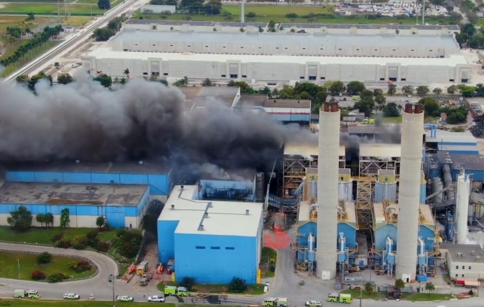 Local leaders report on Covanta Waste-to-Energy Plant Fire