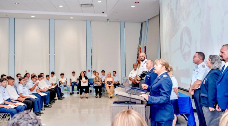 Doral Cadet Squadron held the cadet promotion ceremony
