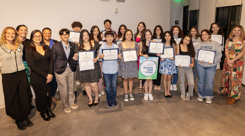 Doral students graduated from the Plastic Free Cities Program