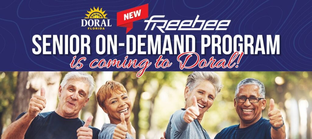 Freebie Senior On-Demand Service to be launched April 15