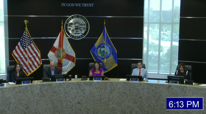 Doral Council brings two items on alcoholic beverages regulations