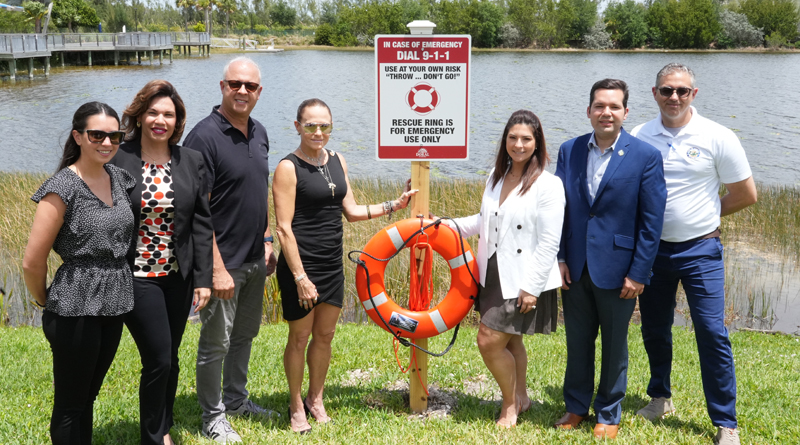 Doral Installs Aden Perry Hero Life Rings to Make Parks Safer
