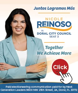 Nicole Reinoso fCity of Doral Council