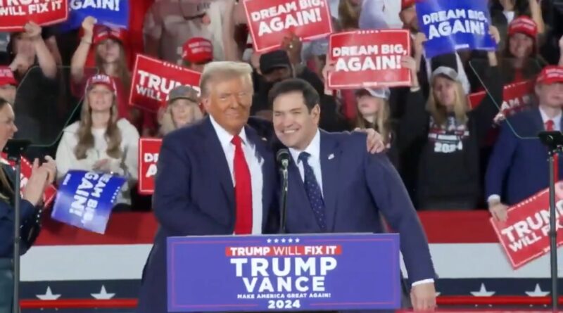 Trump nominates Marco Rubio for Secretary of State