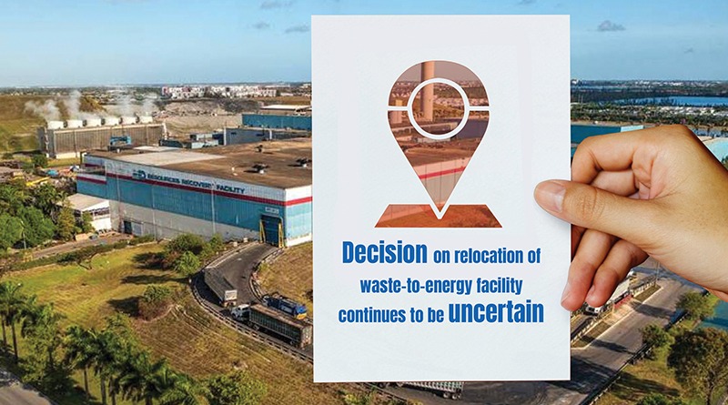 Decision on relocation of incinerator will remain uncertain