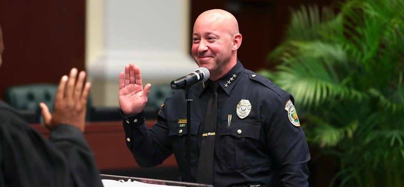 Mario Knapp Sworn in as New Chief of Police for Homestead