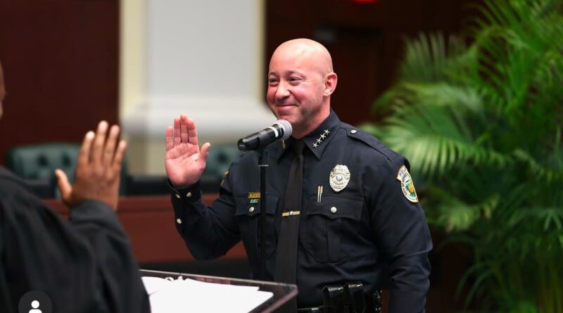 Mario Knapp Sworn in as New Chief of Police for Homestead