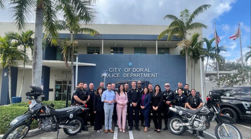 Policía de Doral lanza nueva Unidad de Conducción Agresiva