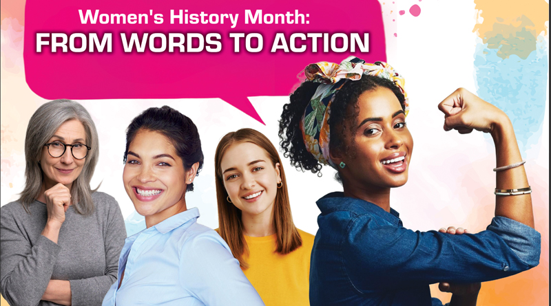 Women’s History Month: From words to action