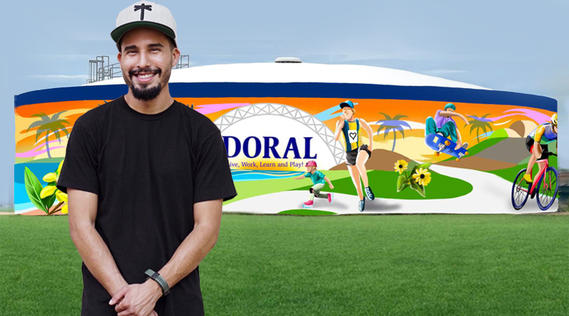 Jonathan Ramirez’s New Mural: A Living Reflection of Doral’s Spirit
