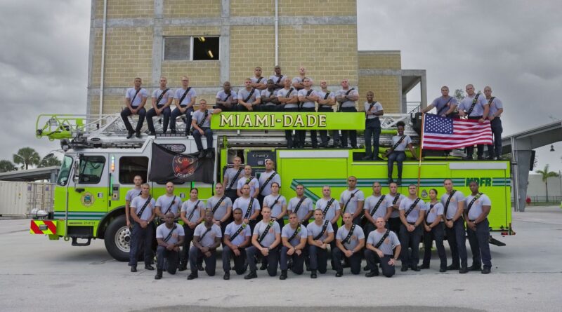 Miami-Dade Fire Rescue Welcomes 46 New Firefighters in Doral Ceremony