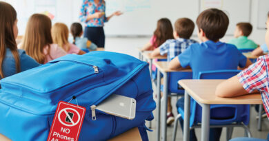 Learning Without Distractions:  Florida Promotes Phone-Free Schools.