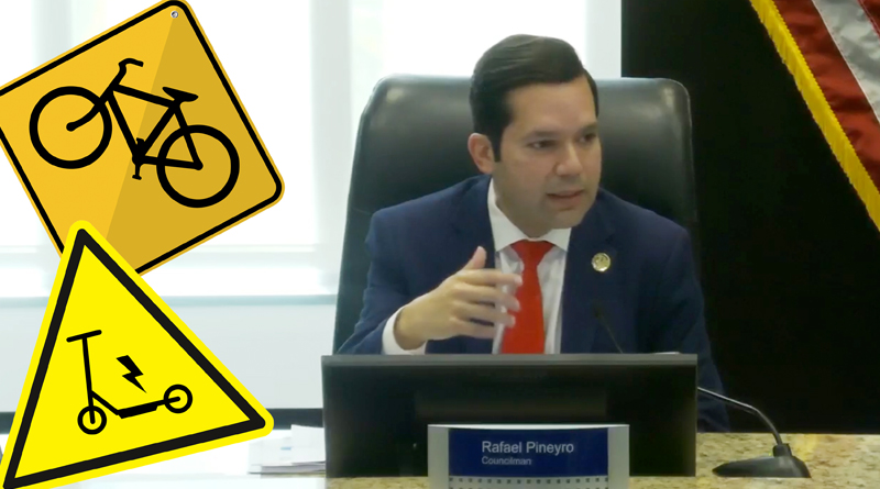 City of Doral adopts e-bike, e-scooter regulations
to boost public safety.