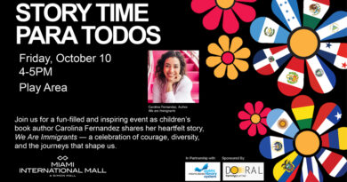“Story Time Para Todos” in Doral: A Celebration of Immigrants