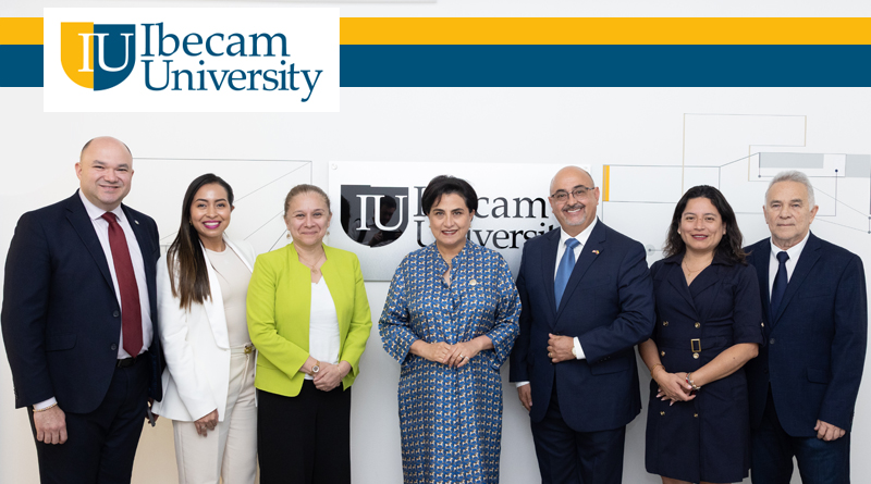 Canciller Gabriela Sommerfeld visita IBECAM University en el marco de la Cumbre del Escudo de las Américas