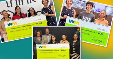 WM Joins with the City of Doral to Award  $20,000 in Mayoral Environmental College Scholarships to  Four Doral High School Seniors