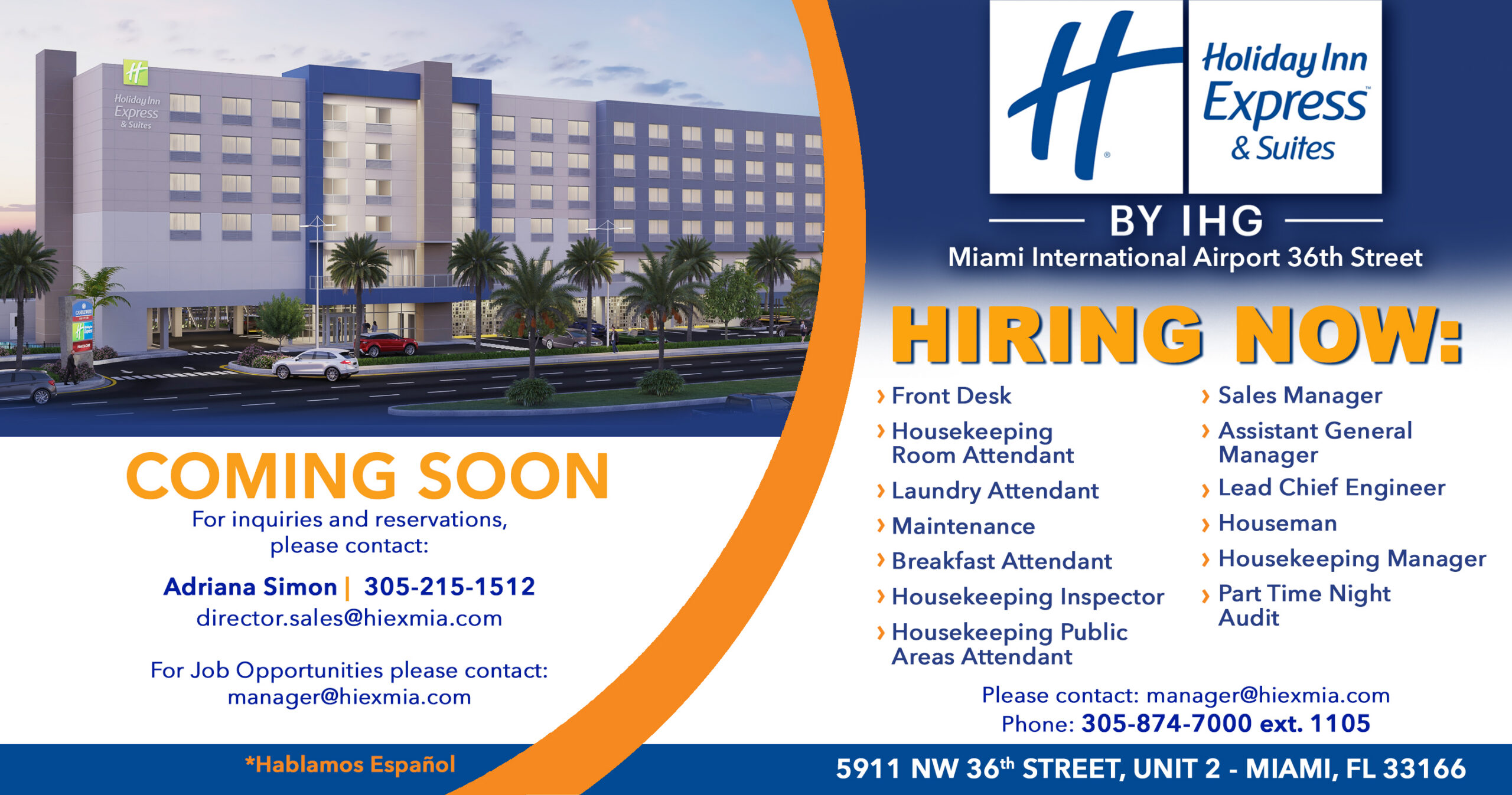 hiring now