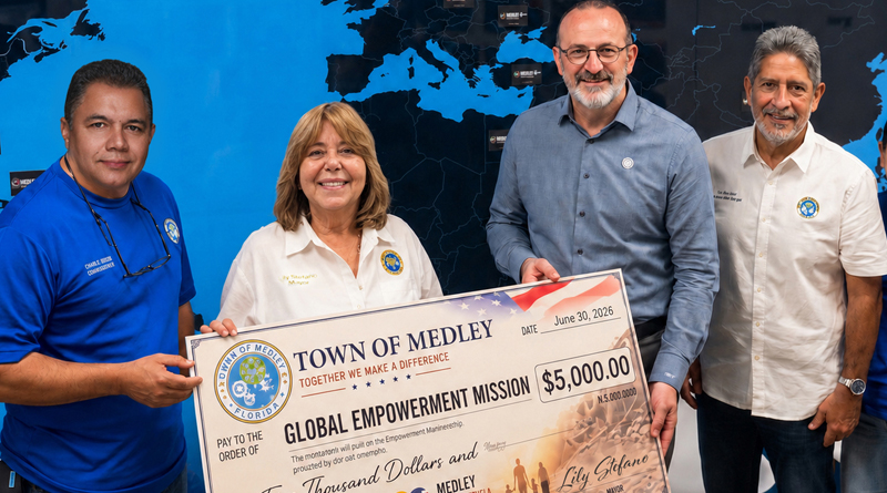Town of Medley Stands with Venezuela During Humanitarian Crisis